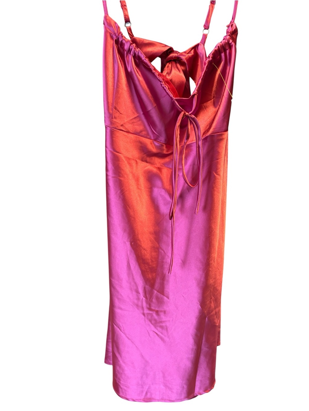 Princess Polly Pink dress with Tie Front